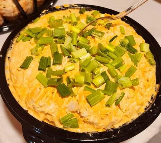 Large Buffalo Chicken Dip w/ Veggies & Chips