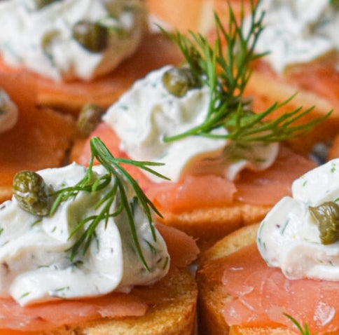 Smoked Salmon Crostini