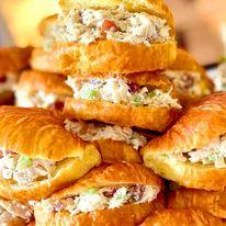 Chicken Salad Mini Croissants